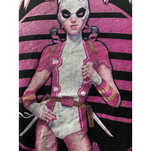 Marvel Men’s Gwenpool Graphic T-Shirt Size S - Picture 4 of 9